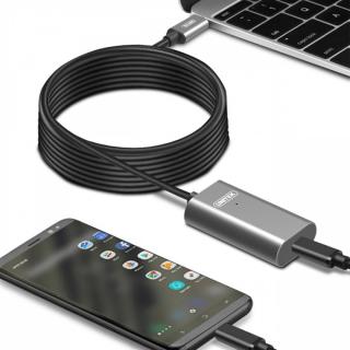 Przedłużacz aktywny USB Typ-C 3.1, 5m, M/F U305A