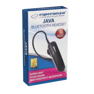 Słuchawka douszna bluetooth Java czarna