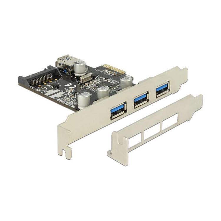 Karta PCI Express - USB 3.0 3-Port + 1x Internal USB