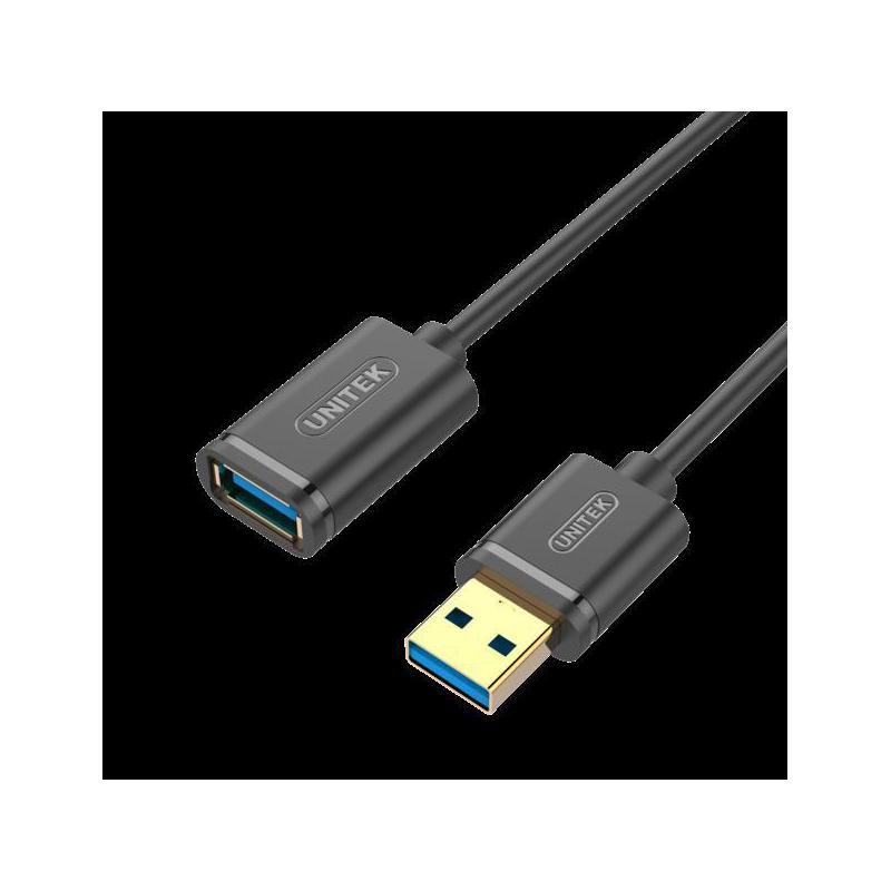 Kabel Unitek Y-C458GBK przedłużacz USB 3.0 AM-AF 1,5m