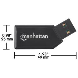 Czytnik Kart Pamięci Manhattan 24w1 SD/MicroSD/MMC USB2.0