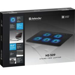 Podstawka chłodząca Defender NS-509 laptop notebook 15,6" 2xUSB 5 fans podświetlenie + GRA