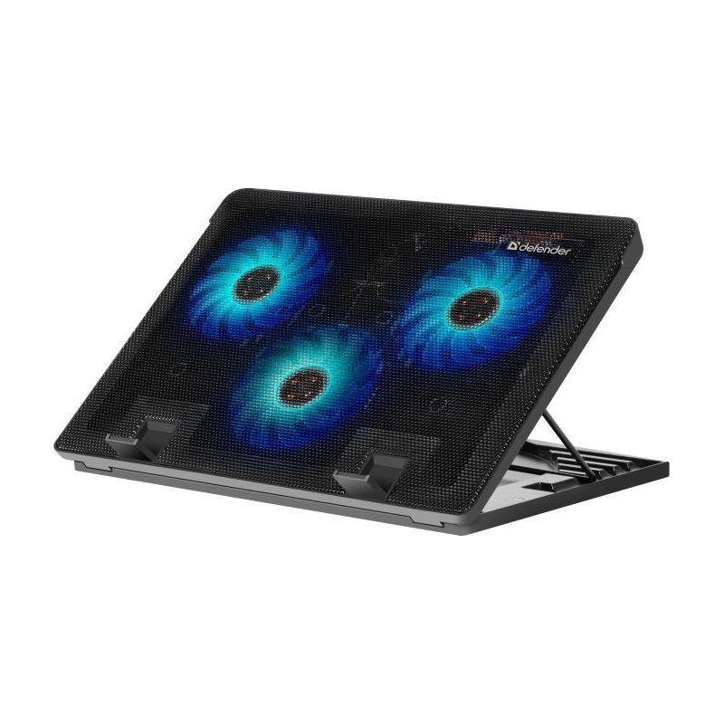 Podstawka chłodząca Defender NS-501 laptop notebook 15,6-17" 2xUSB 3 fans podświetlenie + GRA