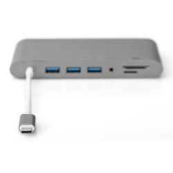 Stacja dokująca DIGITUS USB Typ C 11-portów Dual Monitor...