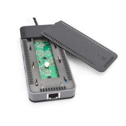 Stacja dokująca DIGITUS USB Typ C 11-portów z możliowścią instalacji M.2 SSD, 4K 30Hz, PD 3.0, RJ45